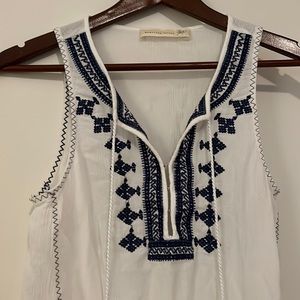 Magnolia South embroidered top